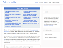 Tablet Screenshot of colon-irritabile.com